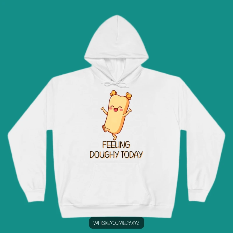 Funny Baguette Hoodie: Cozy Joyful Kick Design, Ultimate Funny Gift