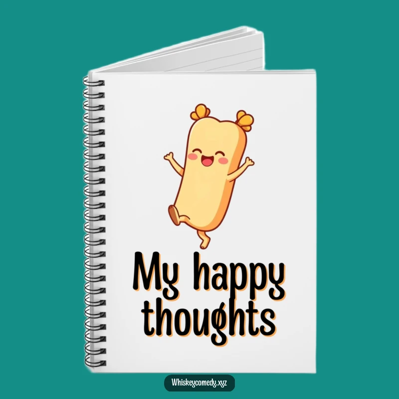 Funny Baguette Notebook: Jot Down Joyful Ideas, Perfect Funny Gift!
