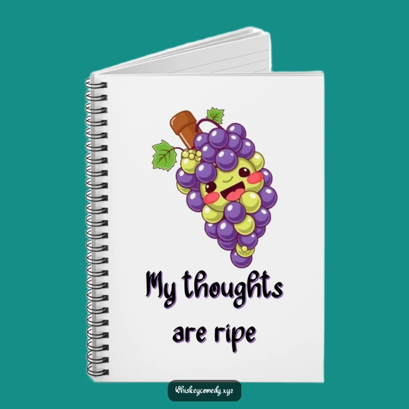 Funny Grape Slide Notebook: Jot Down Ideas with Sliding Grapes, Creative Humorous Gift