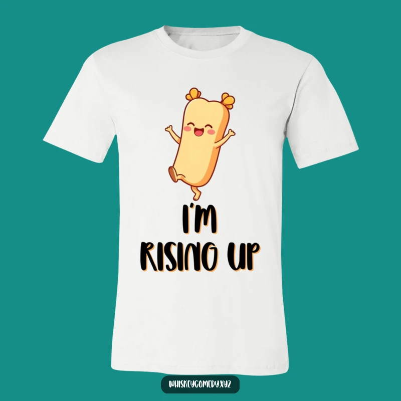 Funny Baguette T-Shirt: Joyful Kick, Ideal Funny Gift for Bread Lovers