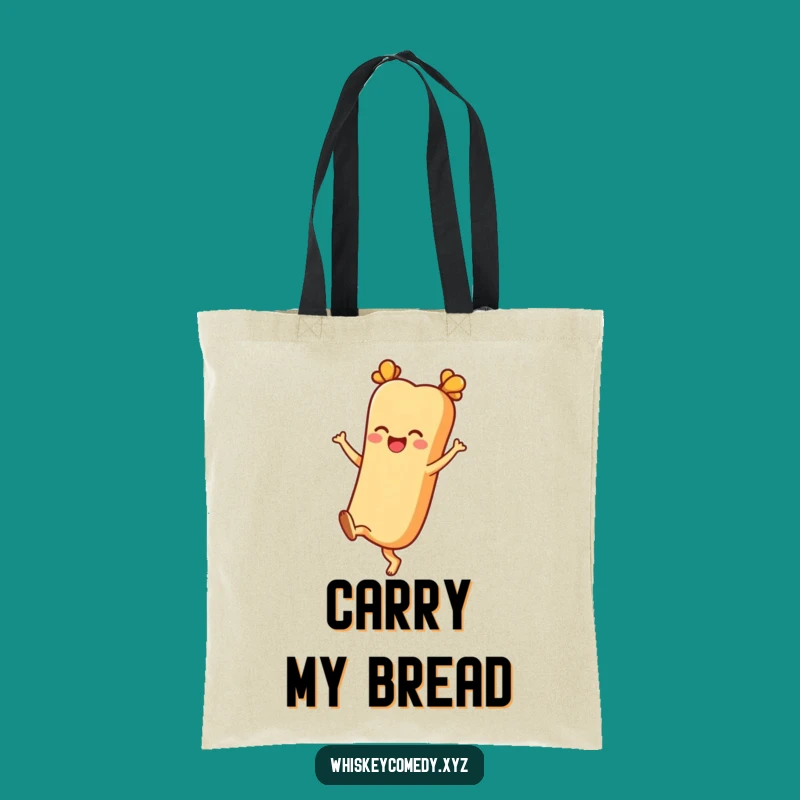 Funny Baguette Tote Bag: Kick Up Your Style, Great Funny Gift